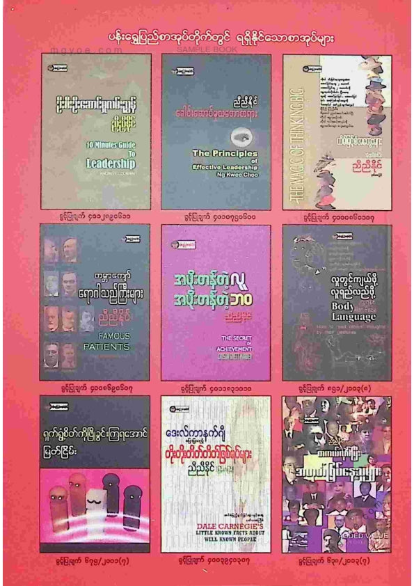 ညီညီနိုင် - ကြီးပွါးချမ်းသာရေးခေတ်သစ်သိုက်စာ