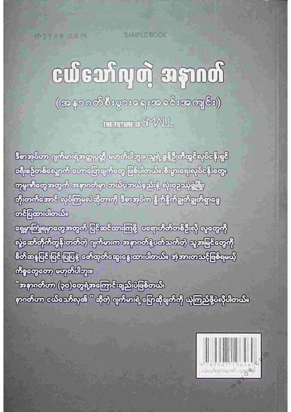 မိုးမင်းသိမ်း - ငယ်သော်လှတဲ့အနာဂါတ်