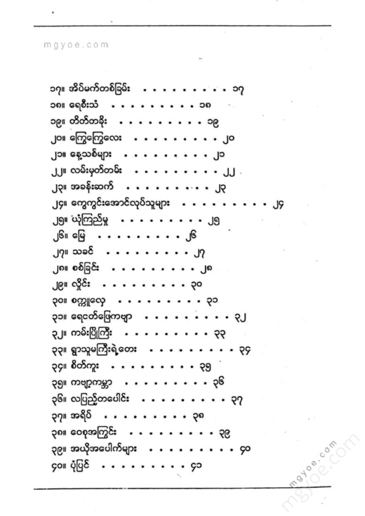 Win Myint - Poems of the City People