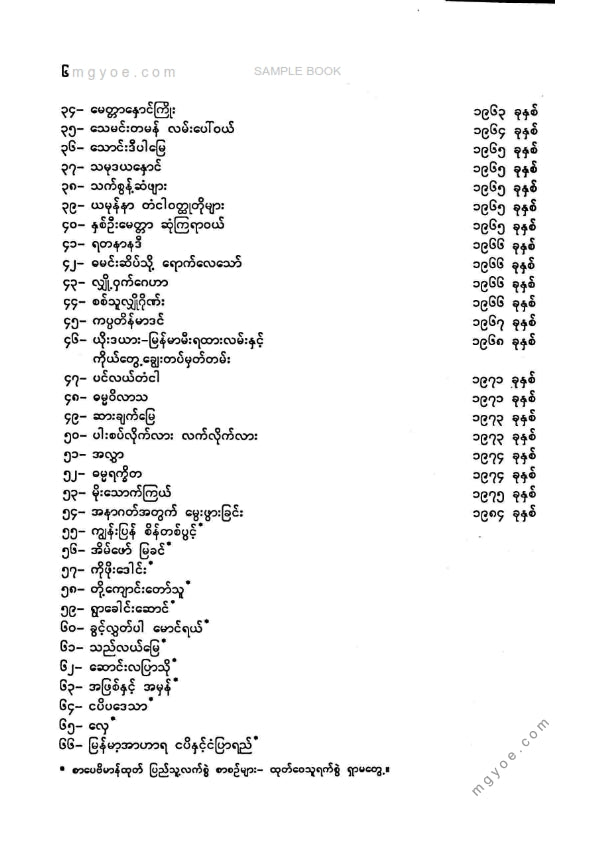လင်းယုန်သစ်လွင် - ဓမ္မဝိလာသ