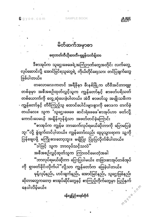 ညီညီနိုင် - အောင်မြင်သူတို့ဇတ်လမ်းများ