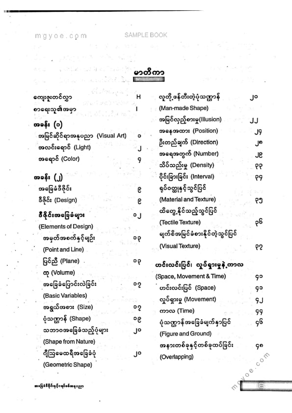 ဆန်နီညိမ်း - ဂရပ်ဖစ်အနုပညာ