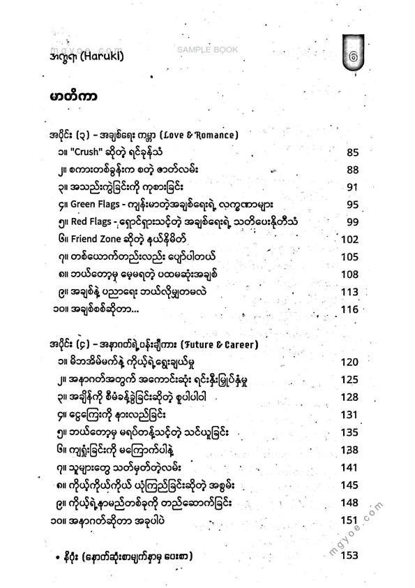 အက္ခရာ - ဆယ်ကျော်သက်ဒိုင်ယာရီ