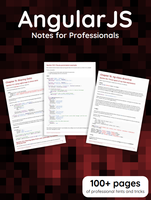 GoalKicker - Angular JS