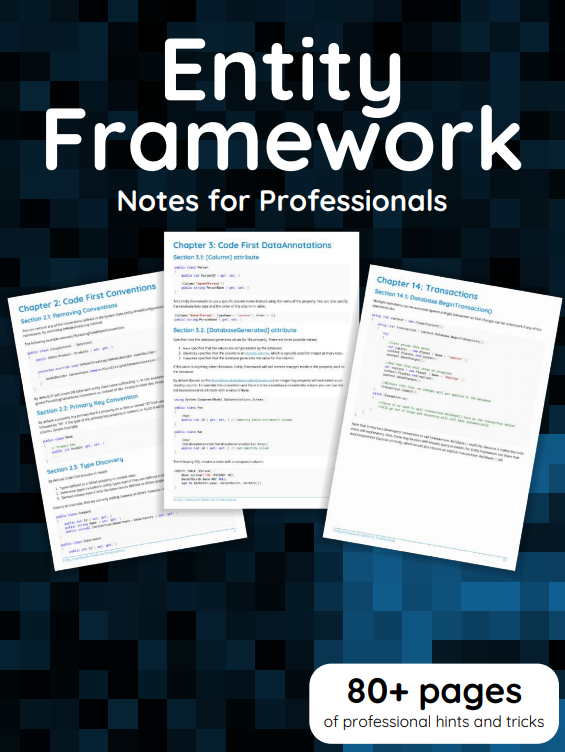 GoalKicker - Entity Framework