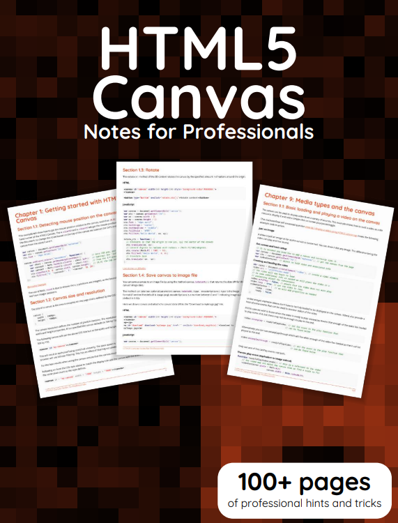 GoalKicker - HTML5 Canvas