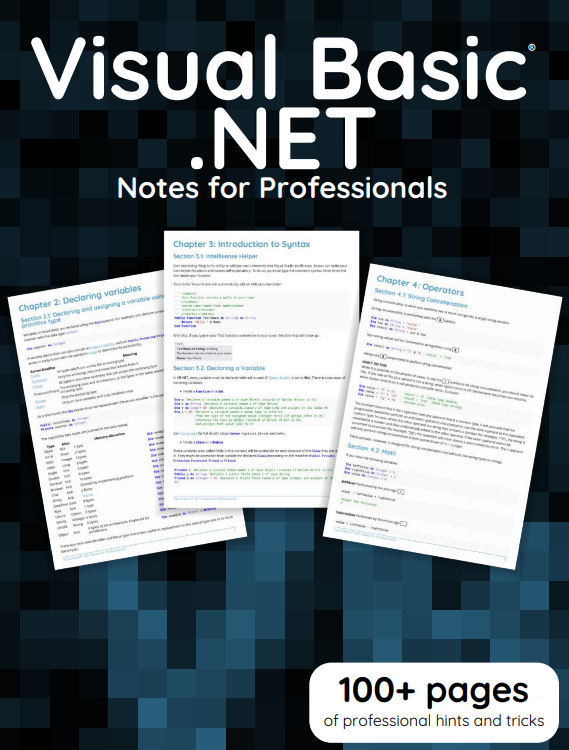 GoalKicker - Visual Basic .Net