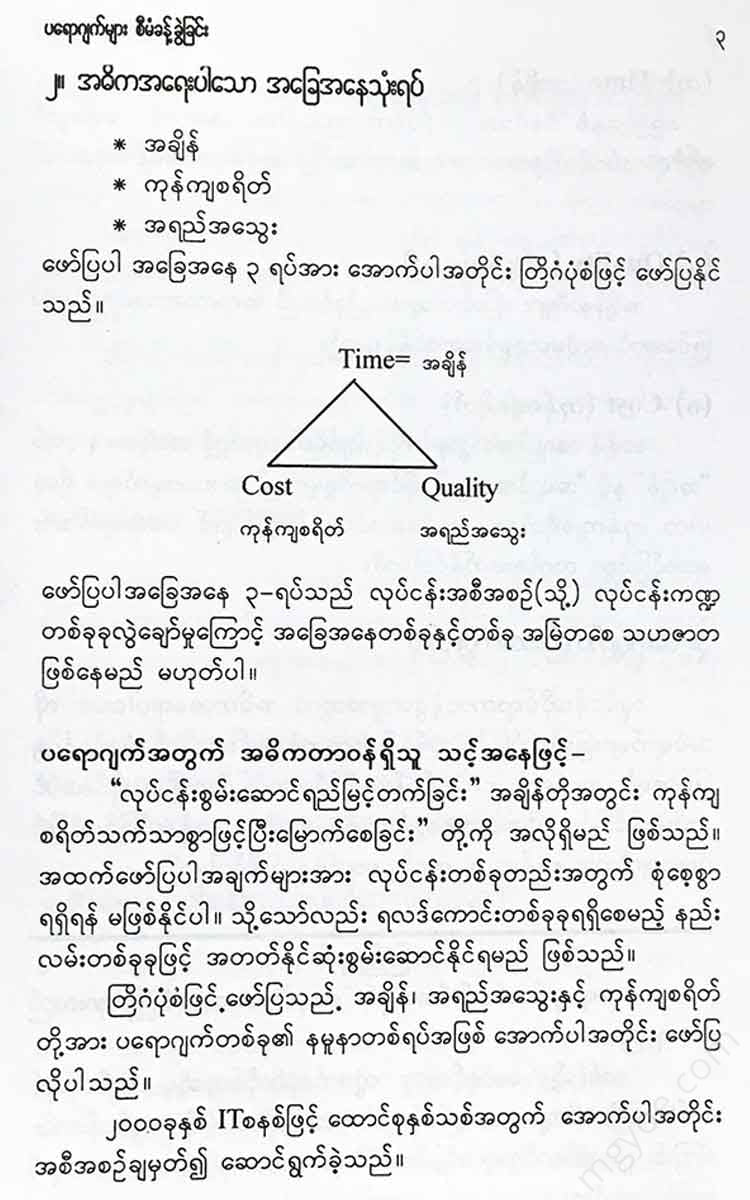 - Books