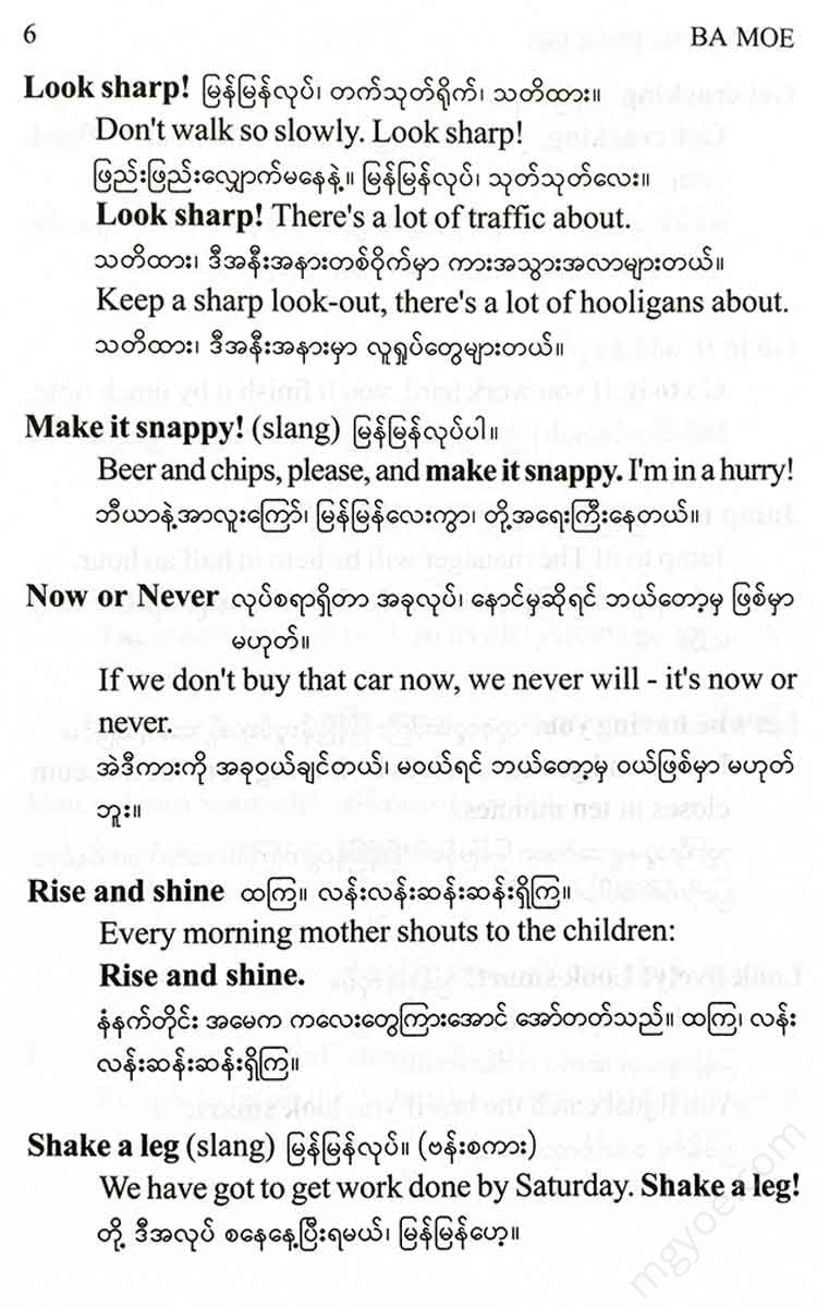 - Idiomatic English Books