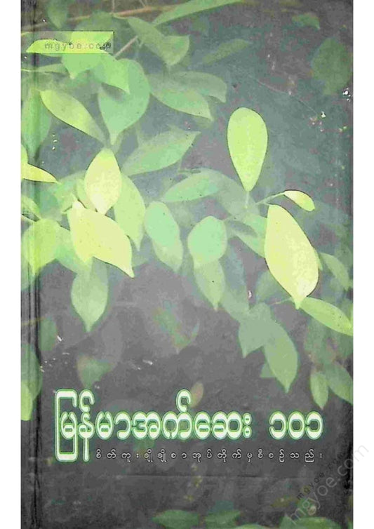 ကလောင်စုံ - မြန်မာအက်ဆေး ၁၀၁