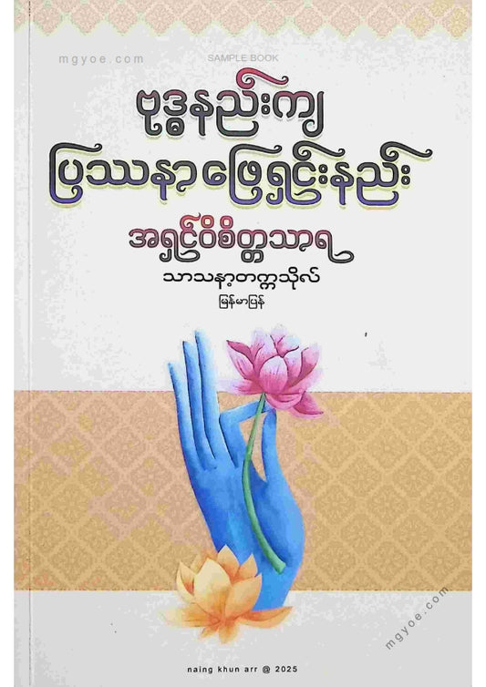 အရှင်ဝိစိတ္တသာရ - ဗုဒ္ဓနည်းကျပြဿနာဖြေရှင်းနည်း