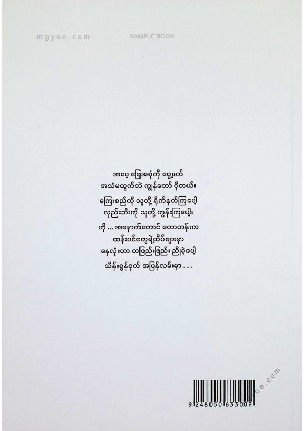 ပိုင်စိုးဝေ - သိန်းစွန်ငှက်အပြန်လမ်း