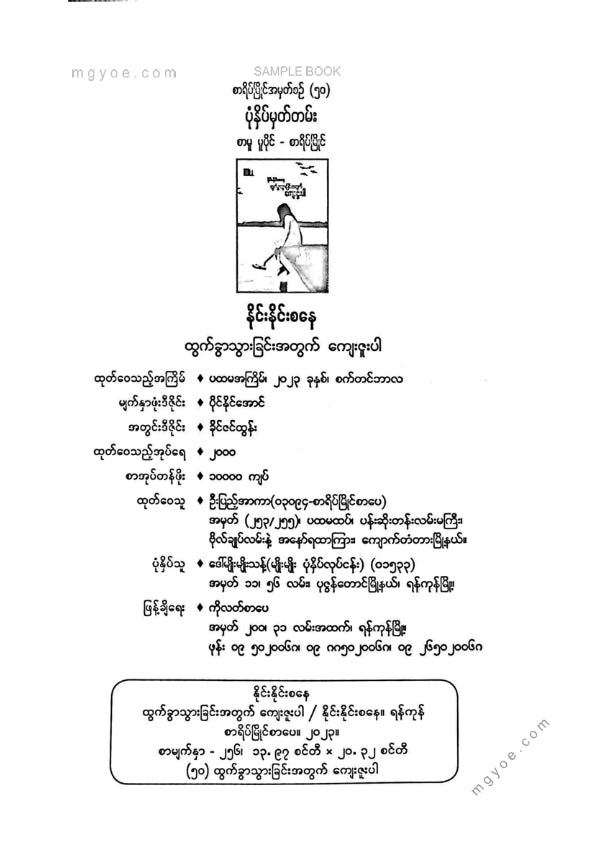 နိုင်းနိုင်းစနေ - ထွက်သွားခြင်းအတွက်ကျေးဇူးပါ