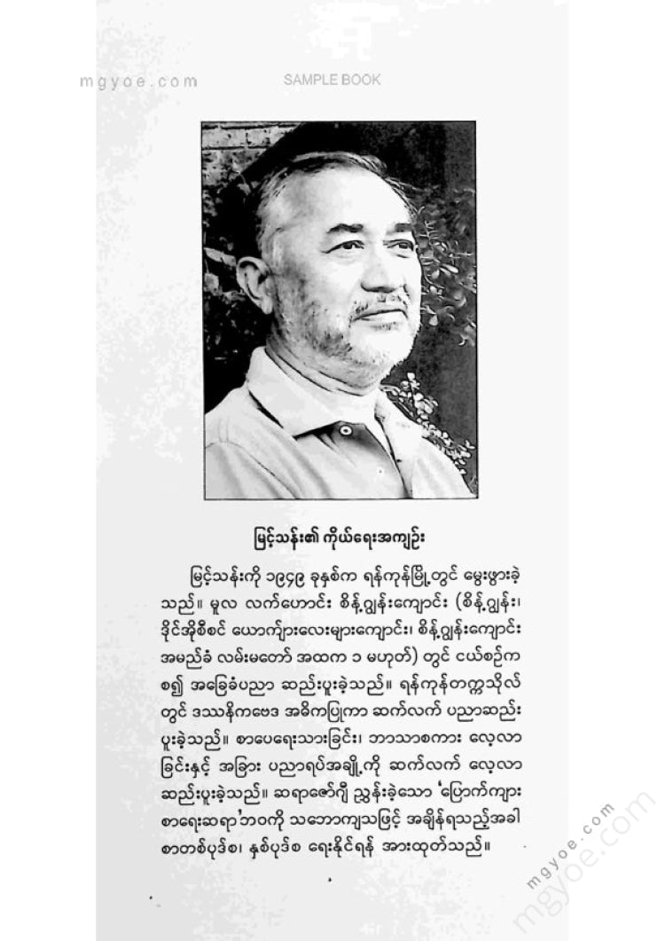 မြင့်သန်း - အရပ်တစ်ပါးမှဝထ္ထုများ ၂