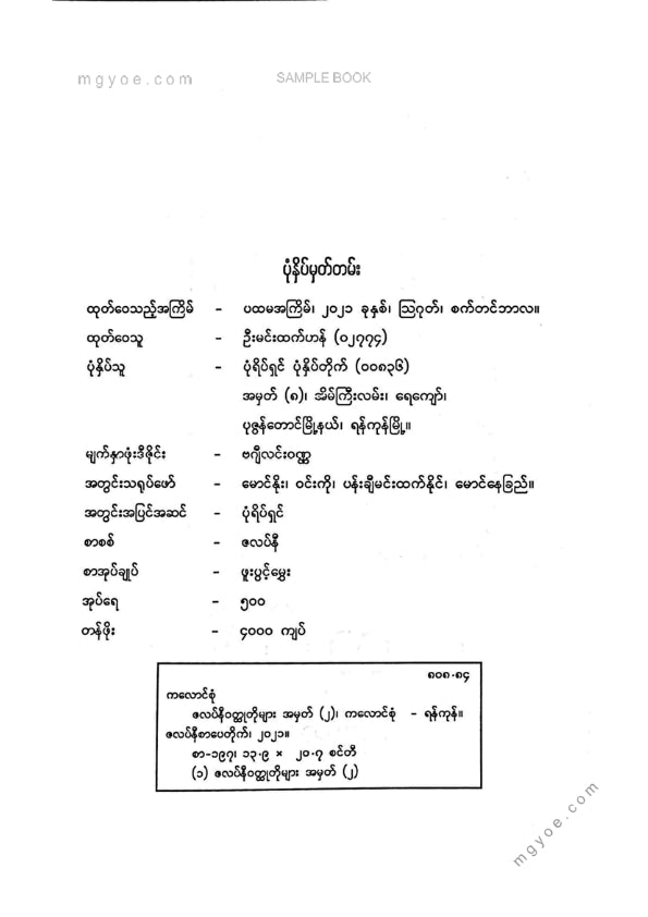 ကလောင်စုံ - ဇလပ်နီဝထ္ထုတိုများ အမှတ်(၂)