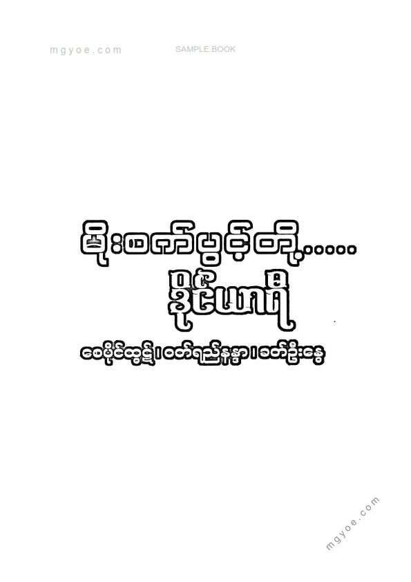 စေပိုင်ထွဋ်၊ ဝတ်ရည်နန္ဒာ၊ ခေတ်ဦးနွေ - မိုးစက်ပွင့်တို့ဒိုင်ယာရီ