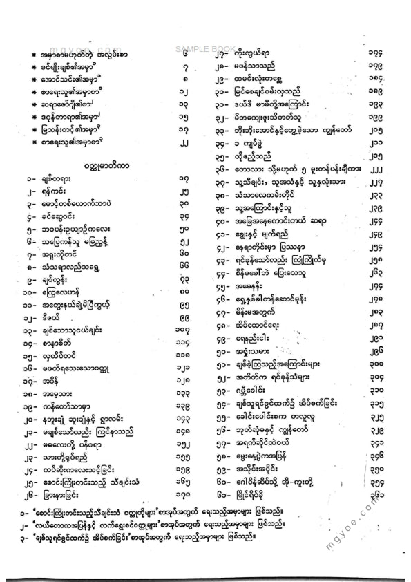 ထင်လင်း - ဝထ္ထုတိုပေါင်းချုပ် ပထမအုပ်