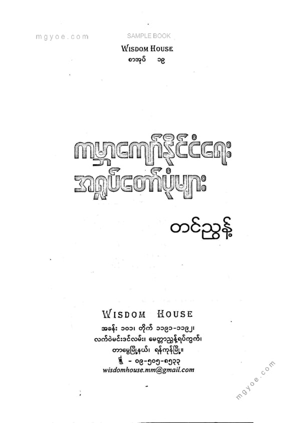 တင်ညွန့် - ကမ္ဘာကျော်နိုင်ငံရေးအရှုပ်တော်ပုံများ