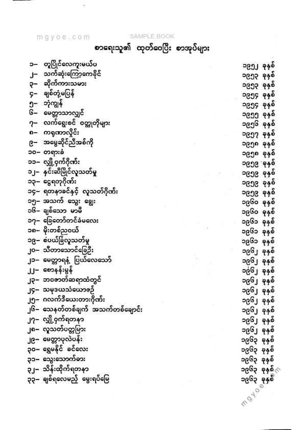 လင်းယုန်သစ်လွင် - ဓမ္မဝိလာသ