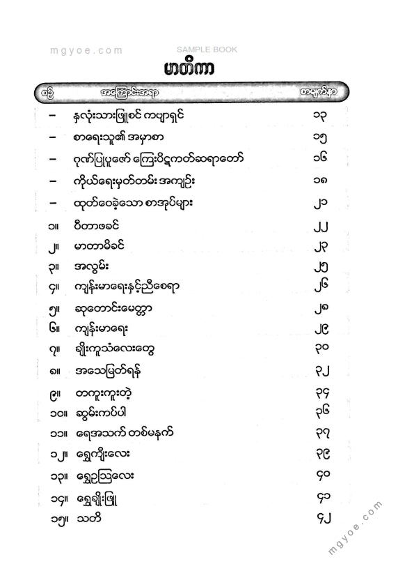 တက္ကသိုလ်စိုးယဥ် - ရင်မှာပွင့်လန်းကဗျာပန်းလေးများ