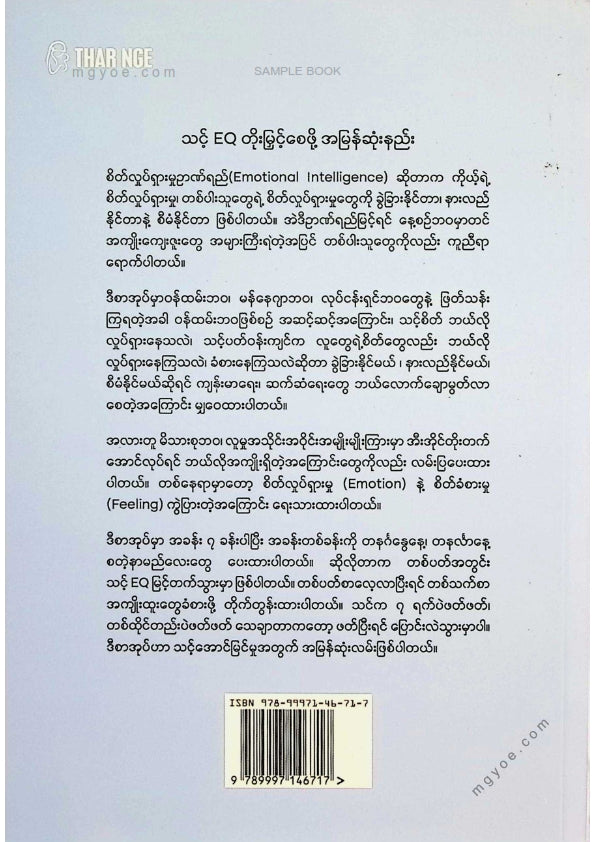မျိုးလွင်(MBA) - စိတ်လှုတ်ရှားမှုဉာဏ်ရည်