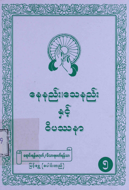 မြင့်ရွှေ (ပေါင်းတည်) - နေနည်း ၊ သေနည်း နှင့် ၀ိပဿနာ