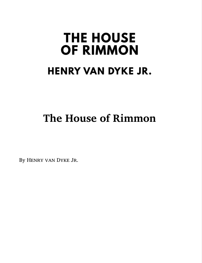 The House