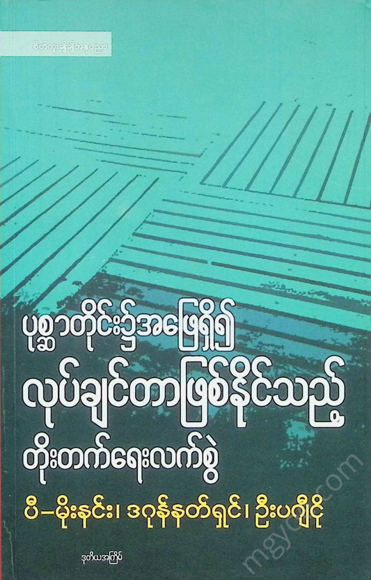 ပီမိုးနင်း - ပုစ္ဆာတိုင်း၌အဖြေရှိ၍လိုချင်တာဖြစ်နိုင်သည့်တိုးတက်ရေးလက်စွဲ